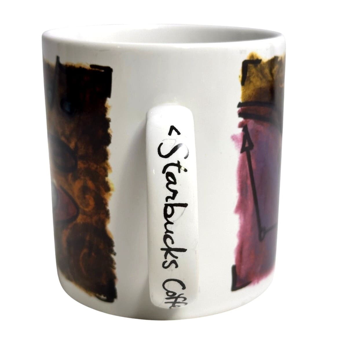 Starbucks 1998 Vintage Coffee Break Essentials Large 20 oz Coffee/Latte Mug - Thumbnail 4