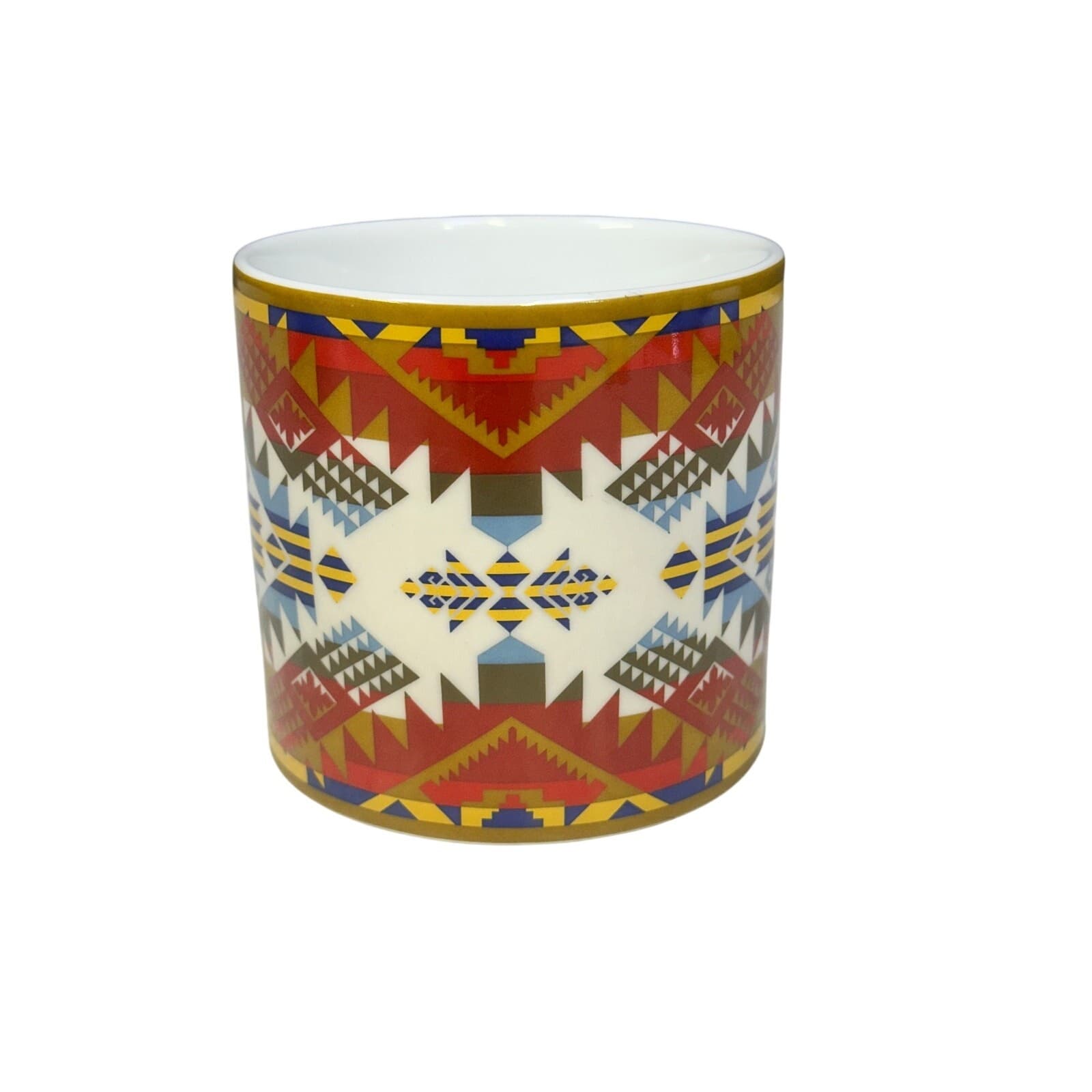 Pendelton American Indian College Fund Southwest Aztec Design12 oz Coffee Mug - Thumbnail 4