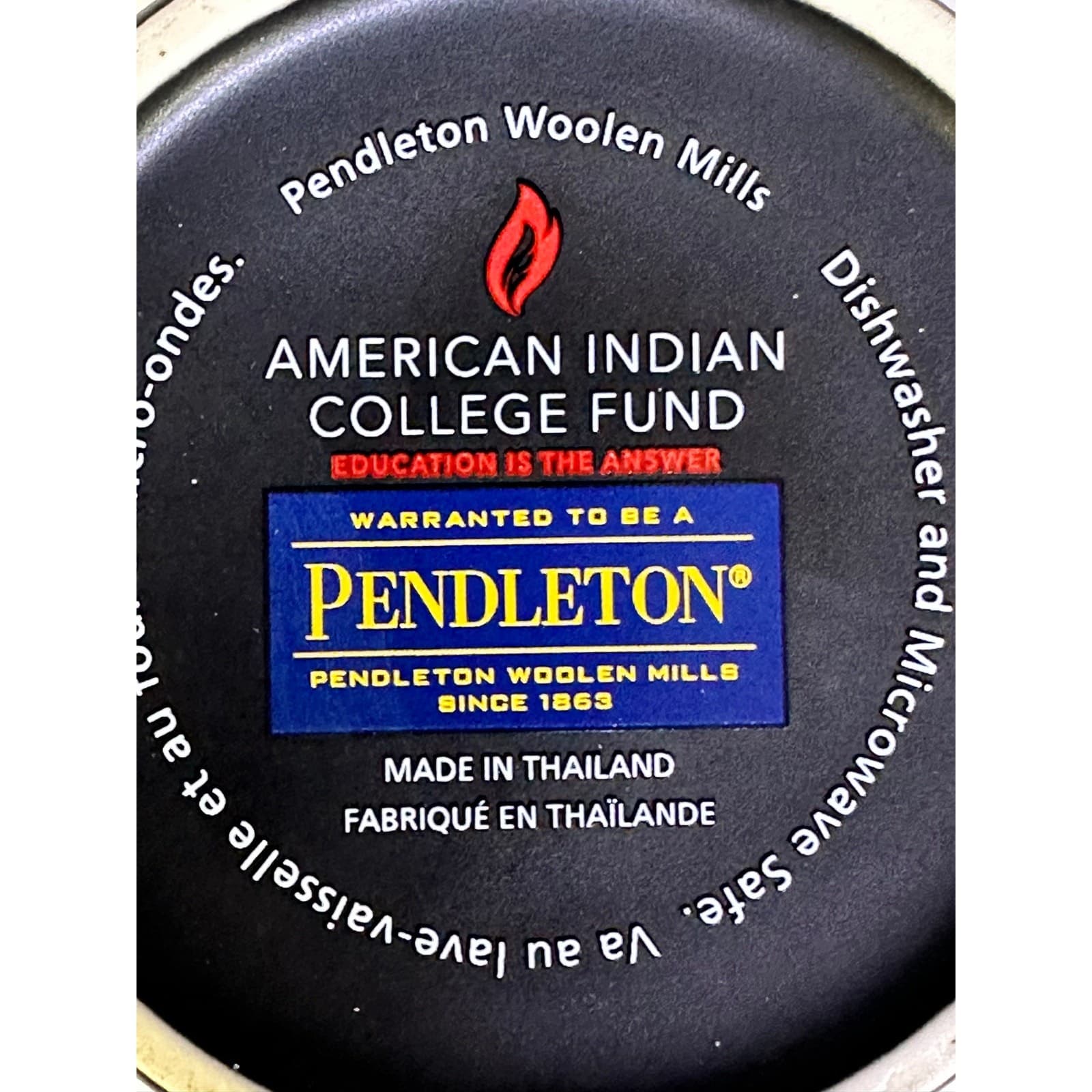 Pendelton American Indian College Fund Stars 12 oz Coffee Mug - Thumbnail 7