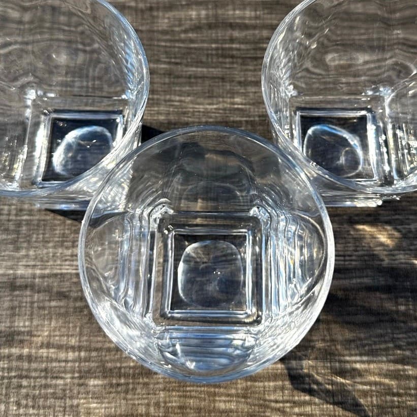 Fostoria Retired 1978-86 'Transition Plain' Double Old-Fashioned Glasses-Set 3 - Thumbnail 6