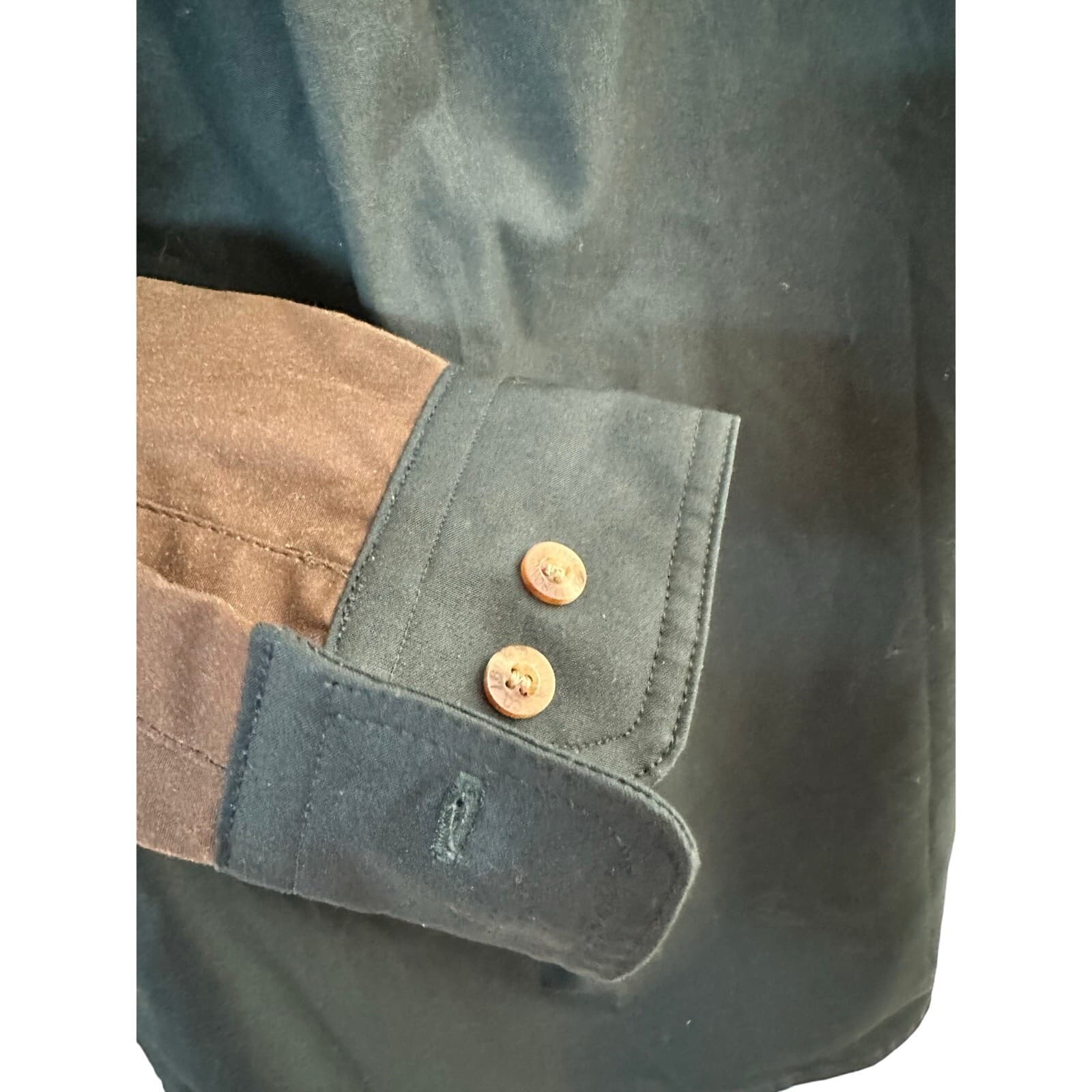 Filson 550 Padded Long Sleeve Heavy 100% Cotton Shooting Shirt Men's Size L - Thumbnail 6