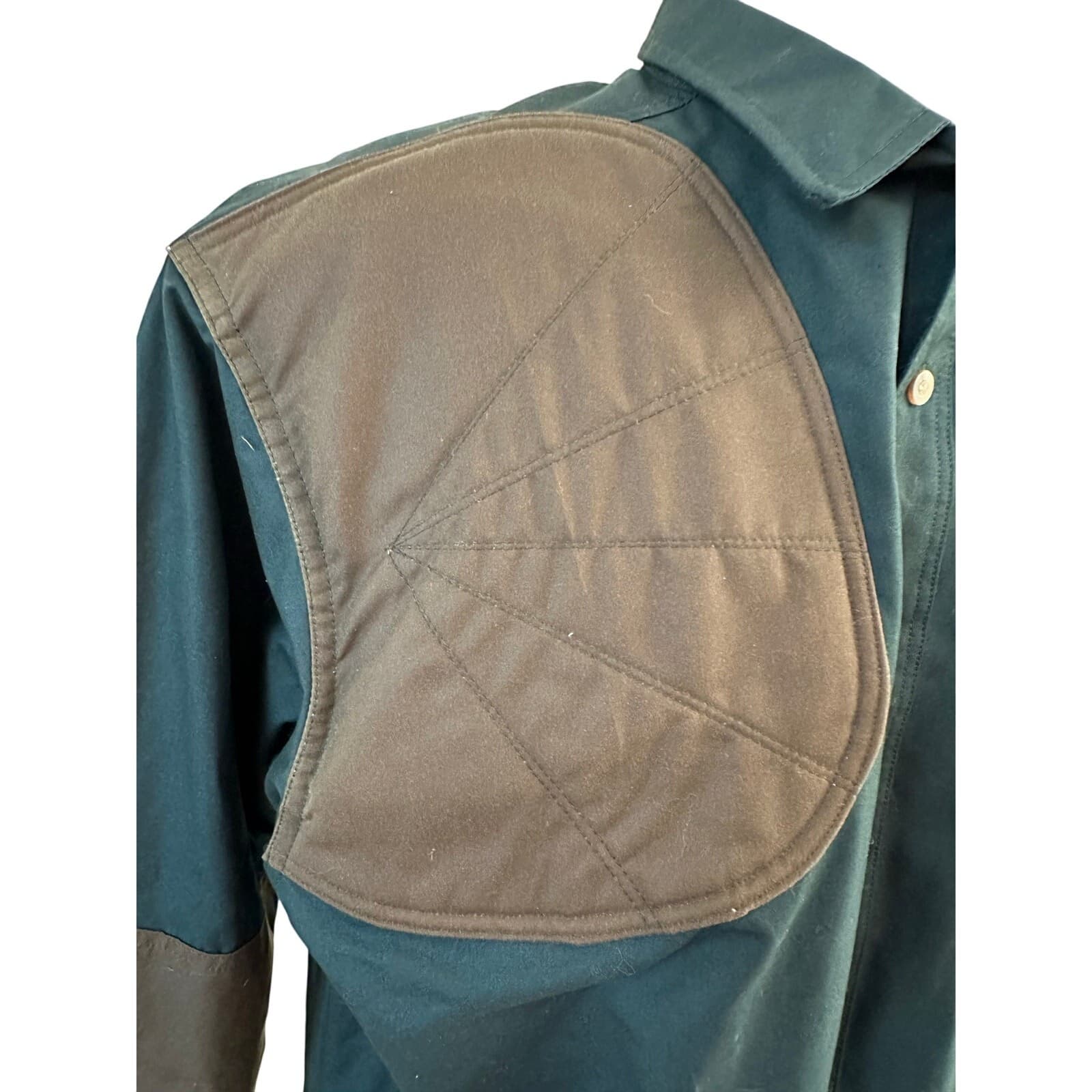 Filson 550 Padded Long Sleeve Heavy 100% Cotton Shooting Shirt Men's Size L - Thumbnail 4