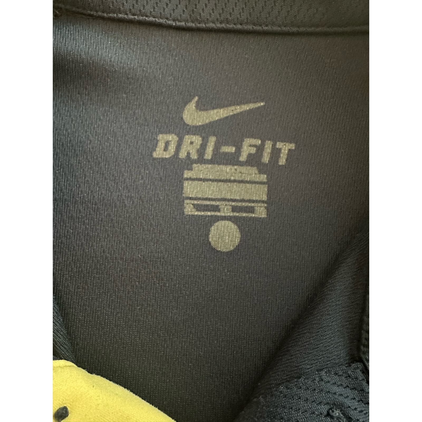 Nike Dri-Fit Regents Football Golf Shirt Navy Blue XL - Thumbnail 3