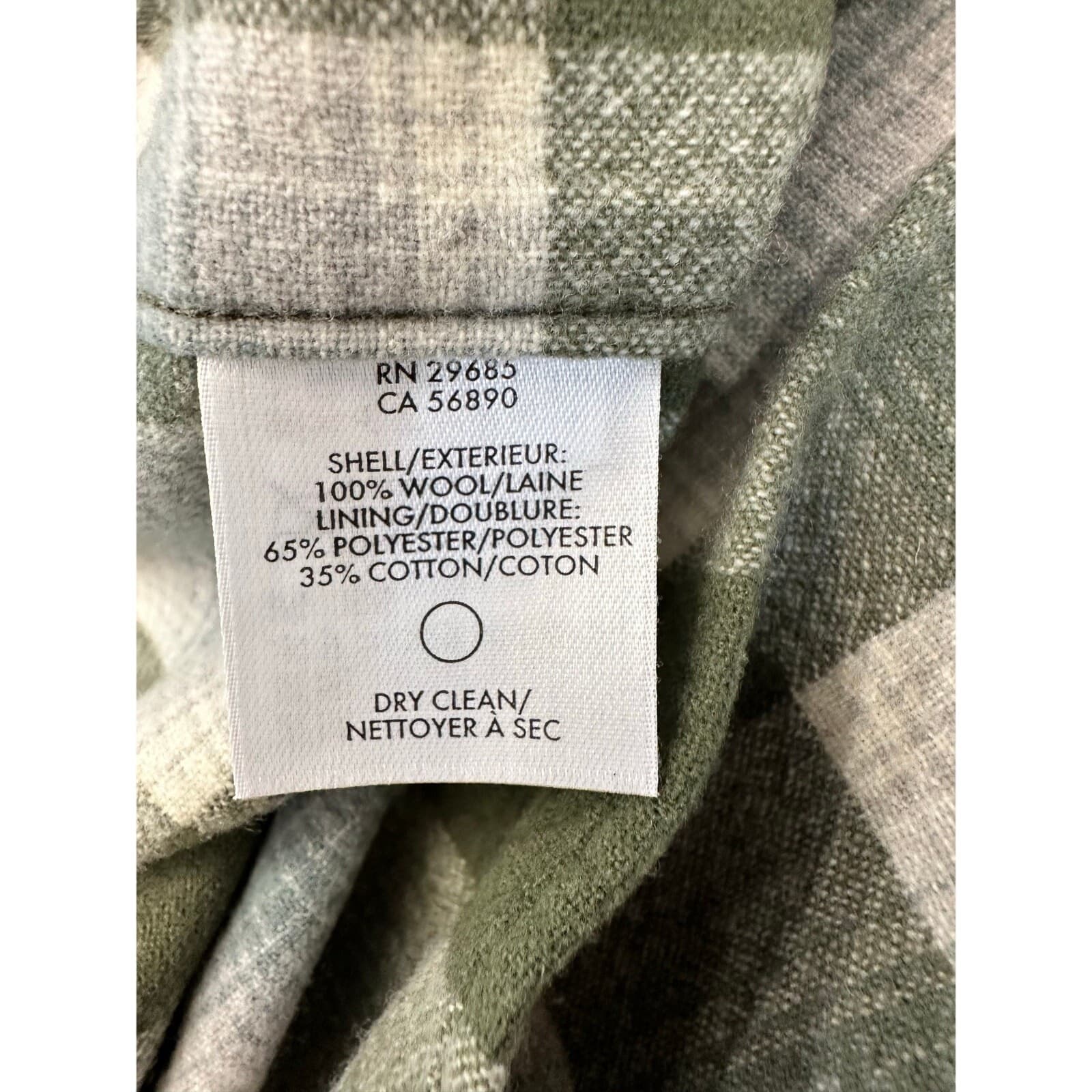 PENDLETON 'Maverick' Merino 100% Wool Plaid Shirt Button Pockets-Men's Size L - Thumbnail 9
