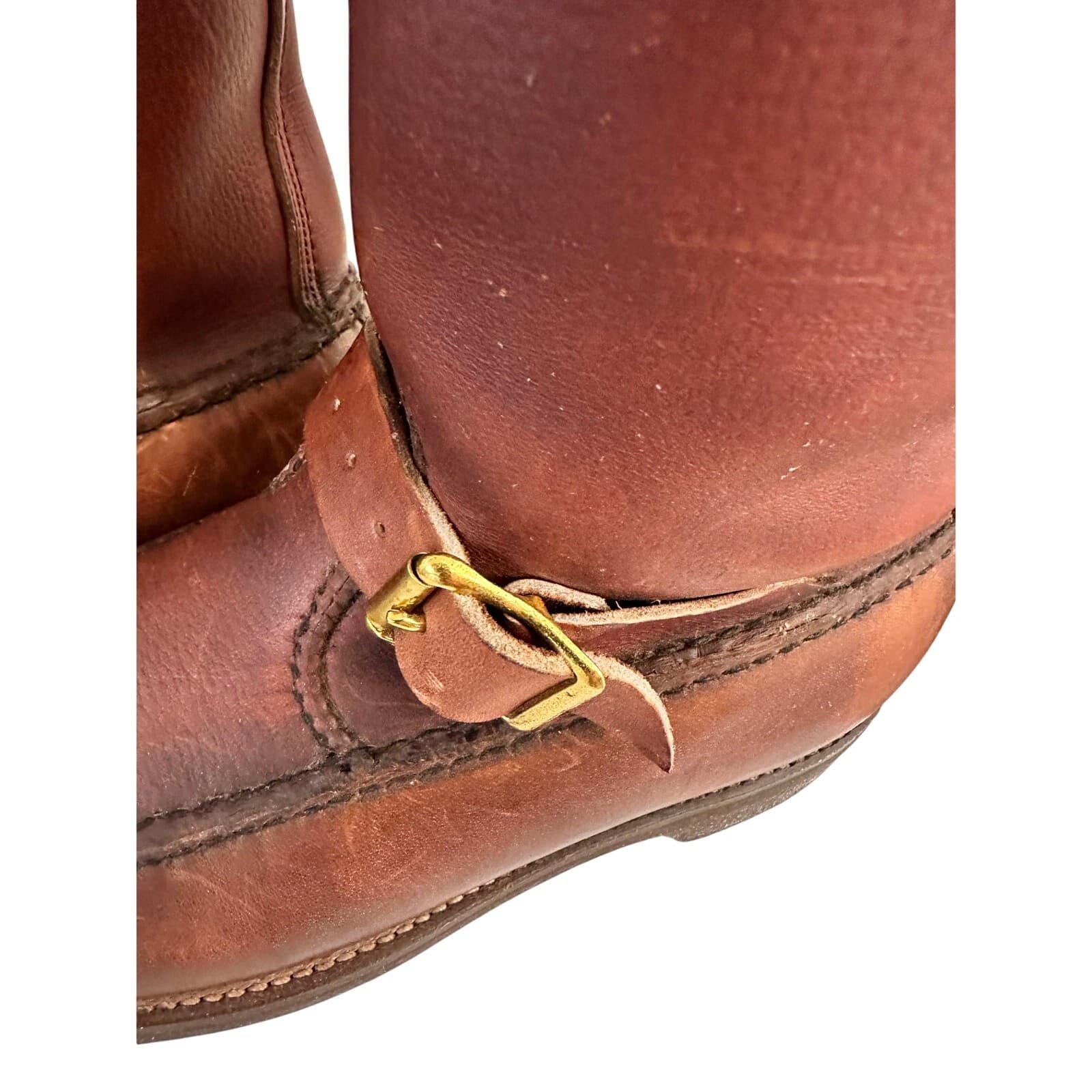 Gokey USA Vintage 'Botte Sauvage' Snake Proof 17" Boots Men Size 8.5 B-Excellent - Thumbnail 5