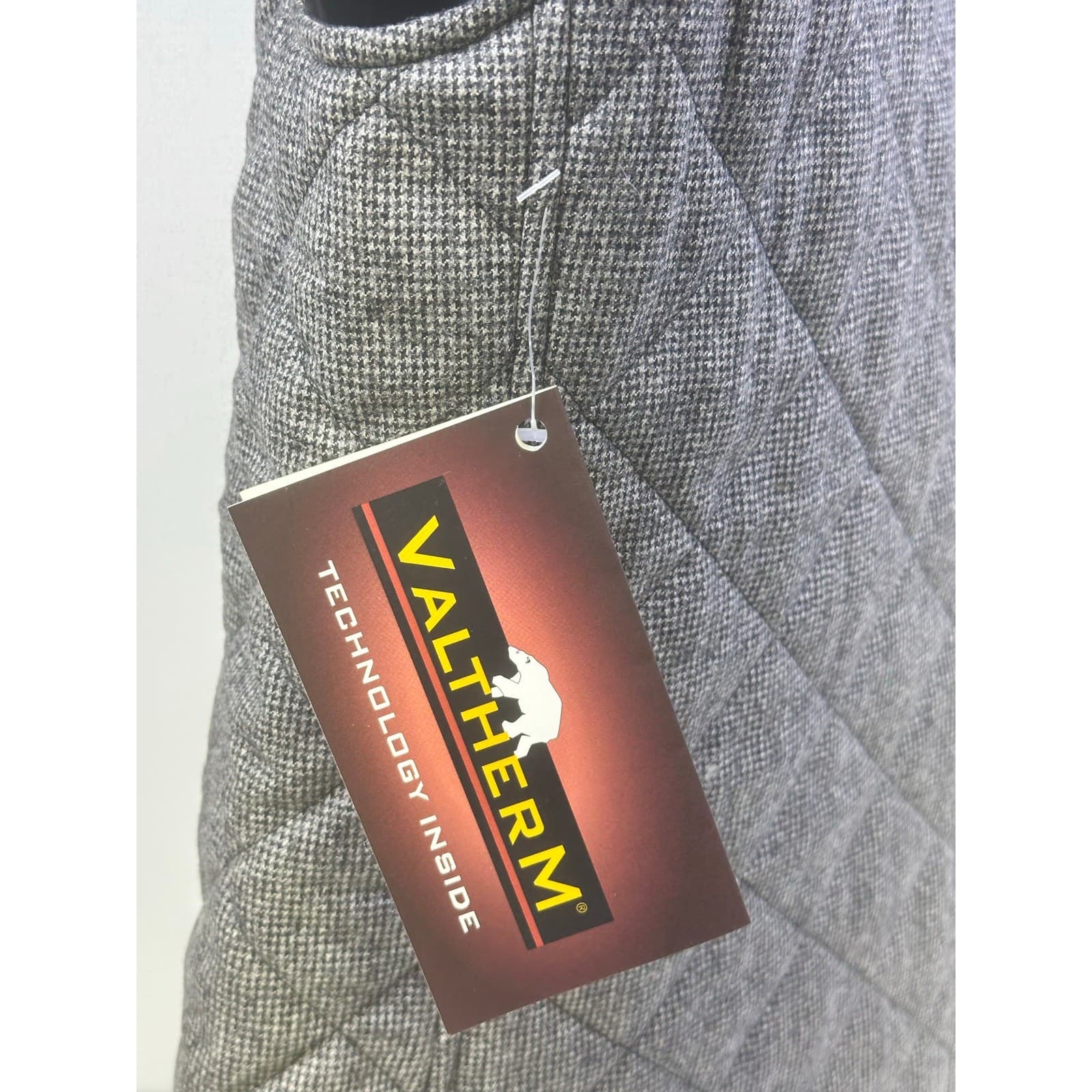 'Reserve' Patrick James Black or Check Reversible Quilted Insulated Vest-Mens L - Thumbnail 5
