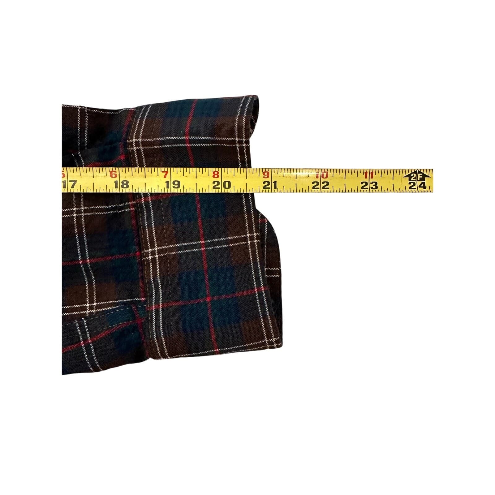 SIR PENDLETON 100% Worsted Wool Button Down Chisholm Tartan Shirt-Men's Large - Thumbnail 6