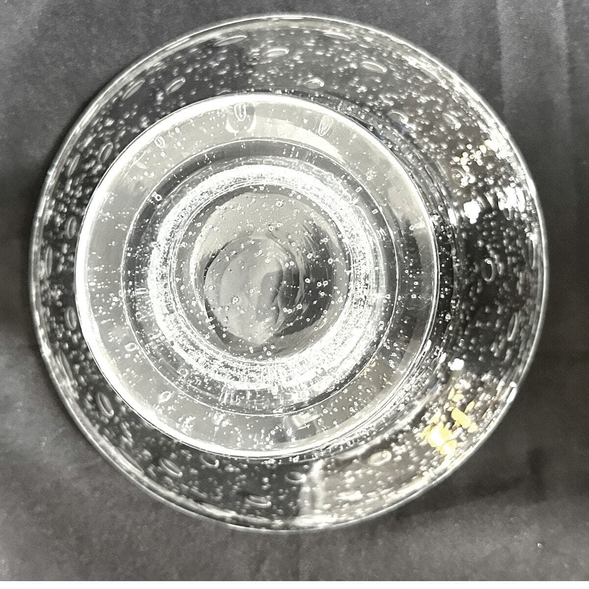 Handblown Bubble Seeded Footed Glass Bowl Vintage 1950's 8"-Excellent Mint! - Thumbnail 10