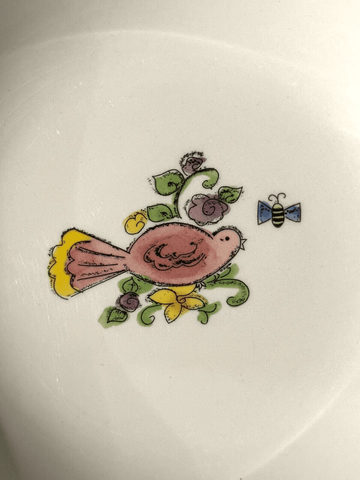 Sango by Sue Zipkin "Birds and the Bees" Soup Cereal Bowls - Thumbnail 2