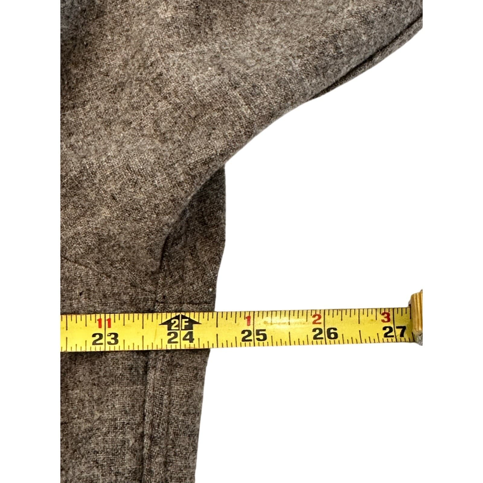 PENDLETON 'Outdoorsman' 100% Wool Long Sleeve Shirt Flap Pockets-Men's Size L - Thumbnail 6