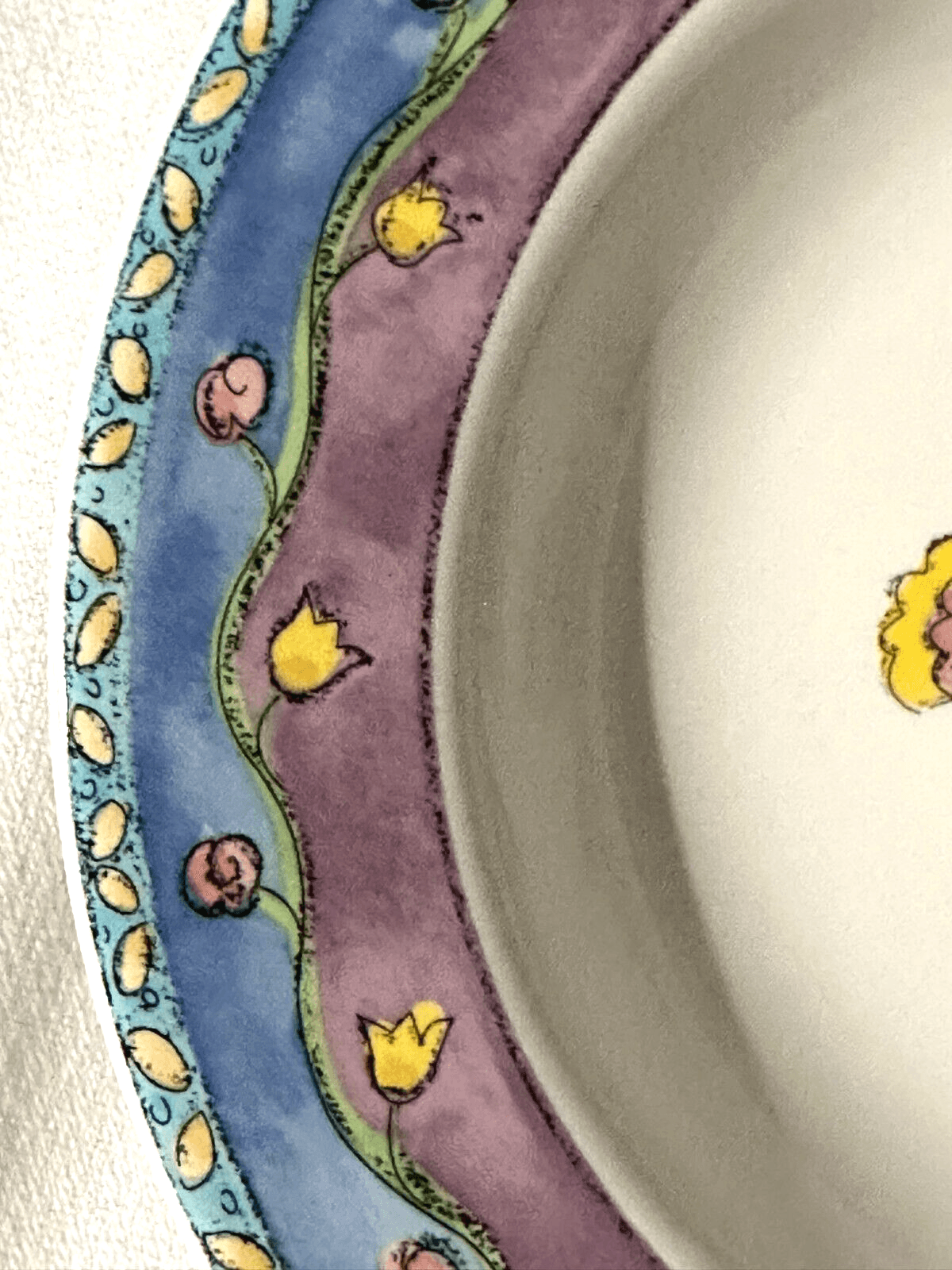 Sango by Sue Zipkin "Birds and the Bees" Soup Cereal Bowls - Thumbnail 3