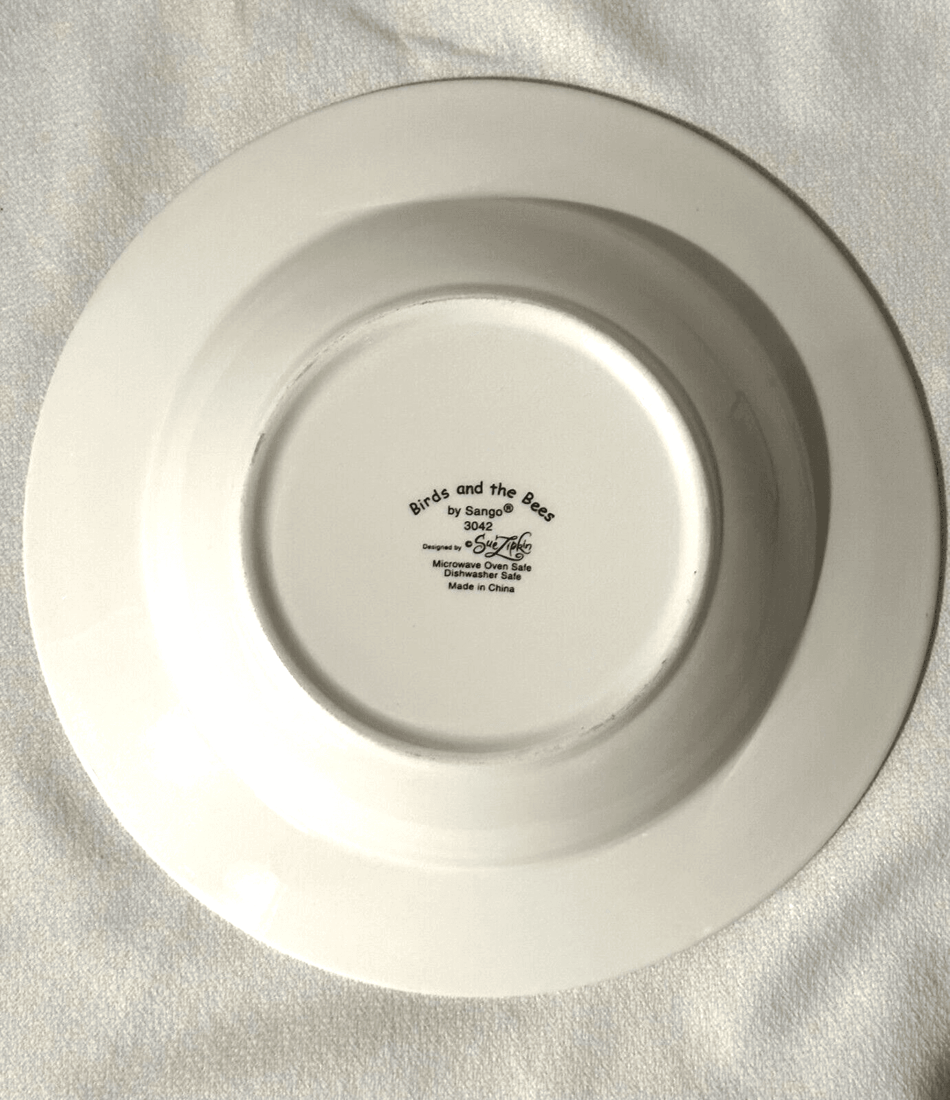 Sango by Sue Zipkin "Birds and the Bees" Soup Cereal Bowls - Thumbnail 4