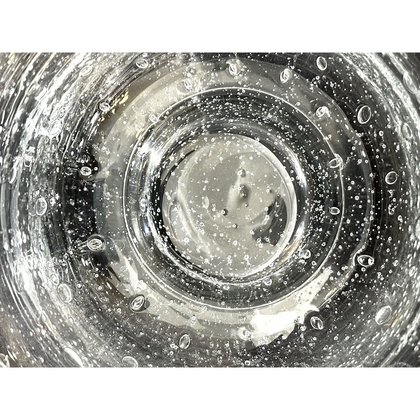 Handblown Bubble Seeded Footed Glass Bowl Vintage 1950's 8"-Excellent Mint! - Thumbnail 5