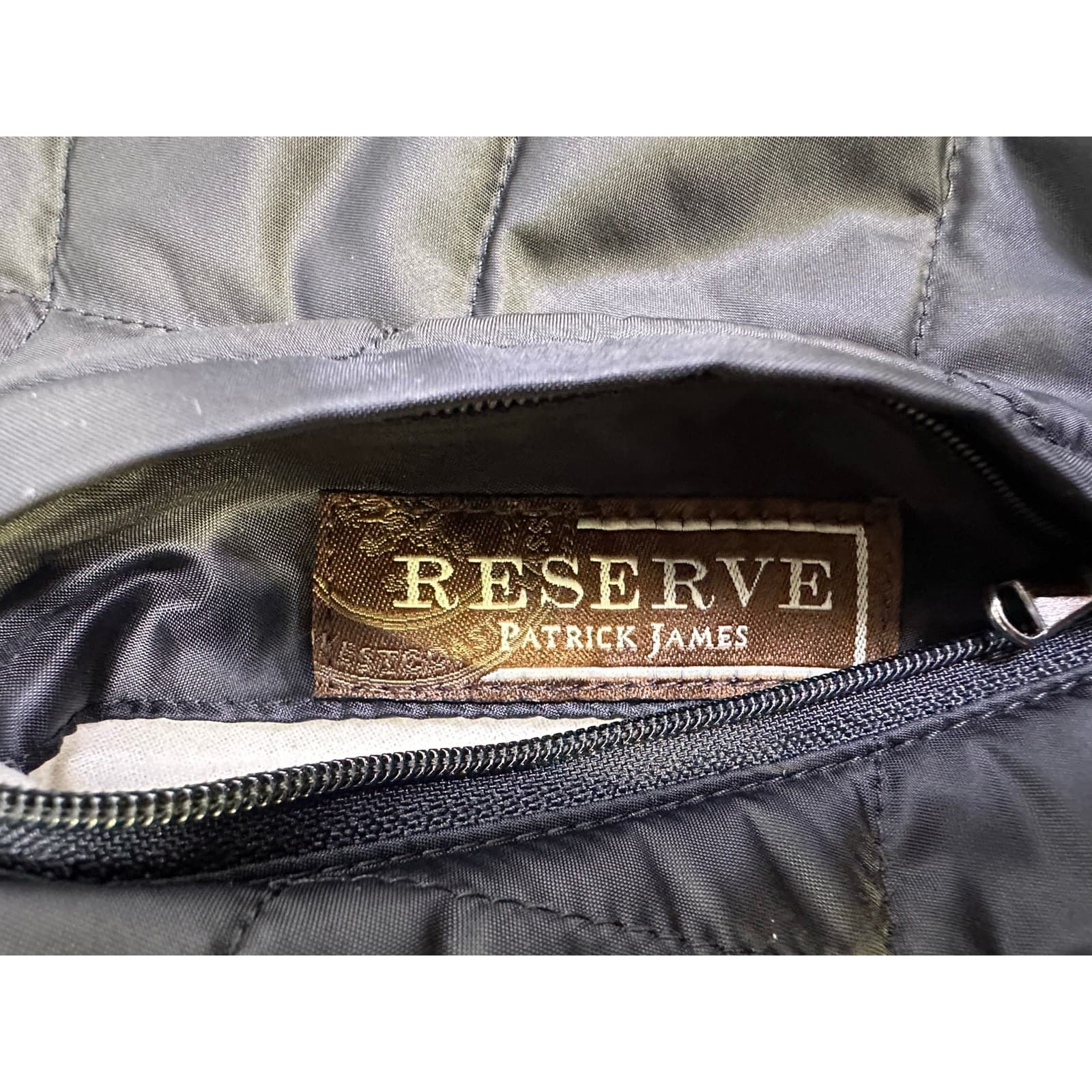 'Reserve' Patrick James Black or Check Reversible Quilted Insulated Vest-Mens L - Thumbnail 9