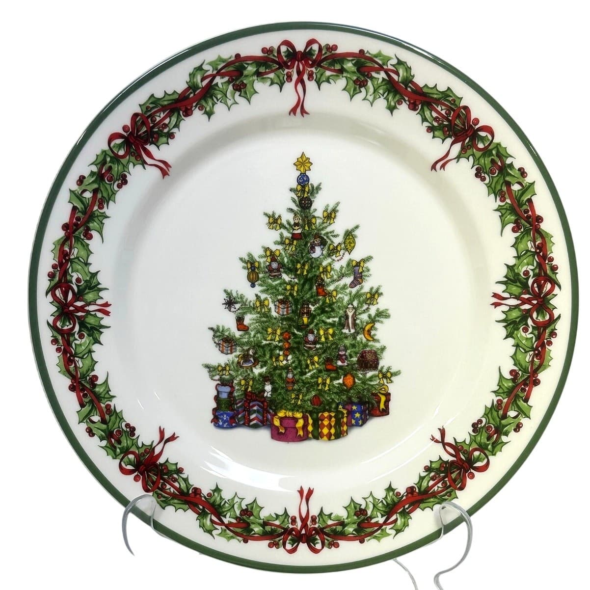 Christopher Radko Traditions Holiday Celebrations Dinnerware 4-PC Place Setting - Thumbnail 3