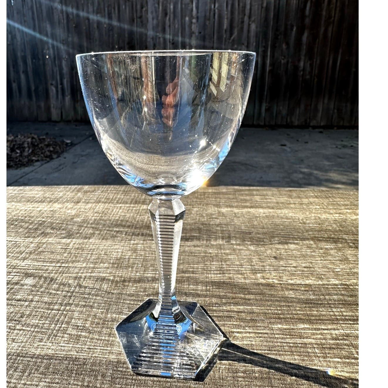 Baccarat Retired 'Opera' Vintage Claret 6.25" Wine Glass-Excellent-Stunning-Rare - Thumbnail 5