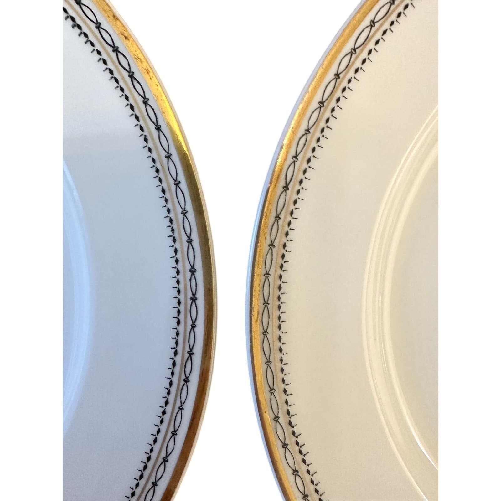 Heinrich & Co Vintage 1930's 'Claridge' 7.75" Salad Plates-Set of 3 - Thumbnail 3