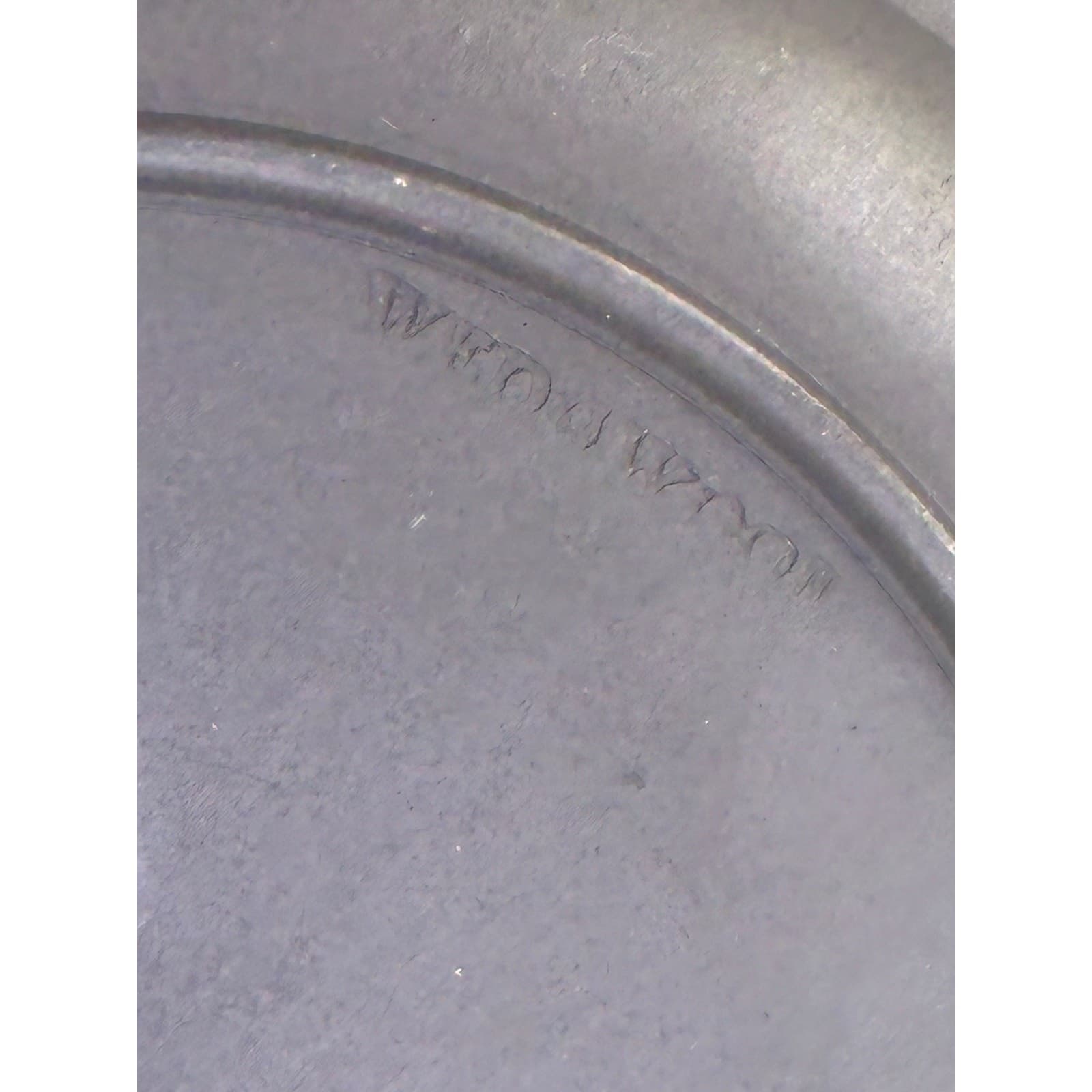 Wedgwood Early-Mid 20th Century Kenlock Ware Black Basalt Pitcher/Plate Canadian - Thumbnail 9