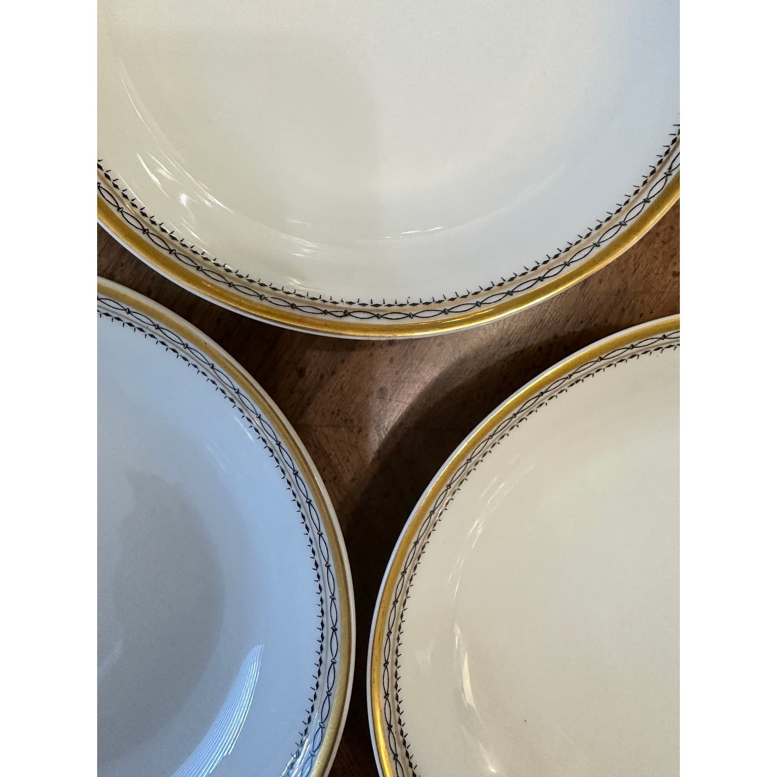 Heinrich & Co Vintage 1930's 'Claridge' 5.25" Fruit/Dessert/Berry Bowls-Set of 3 - Thumbnail 2