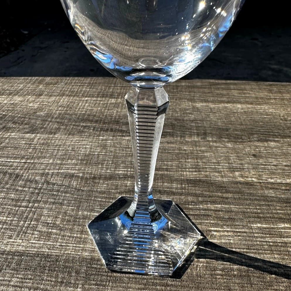Baccarat Retired 'Opera' Vintage Claret 6.25" Wine Glass-Excellent-Stunning-Rare - Thumbnail 2