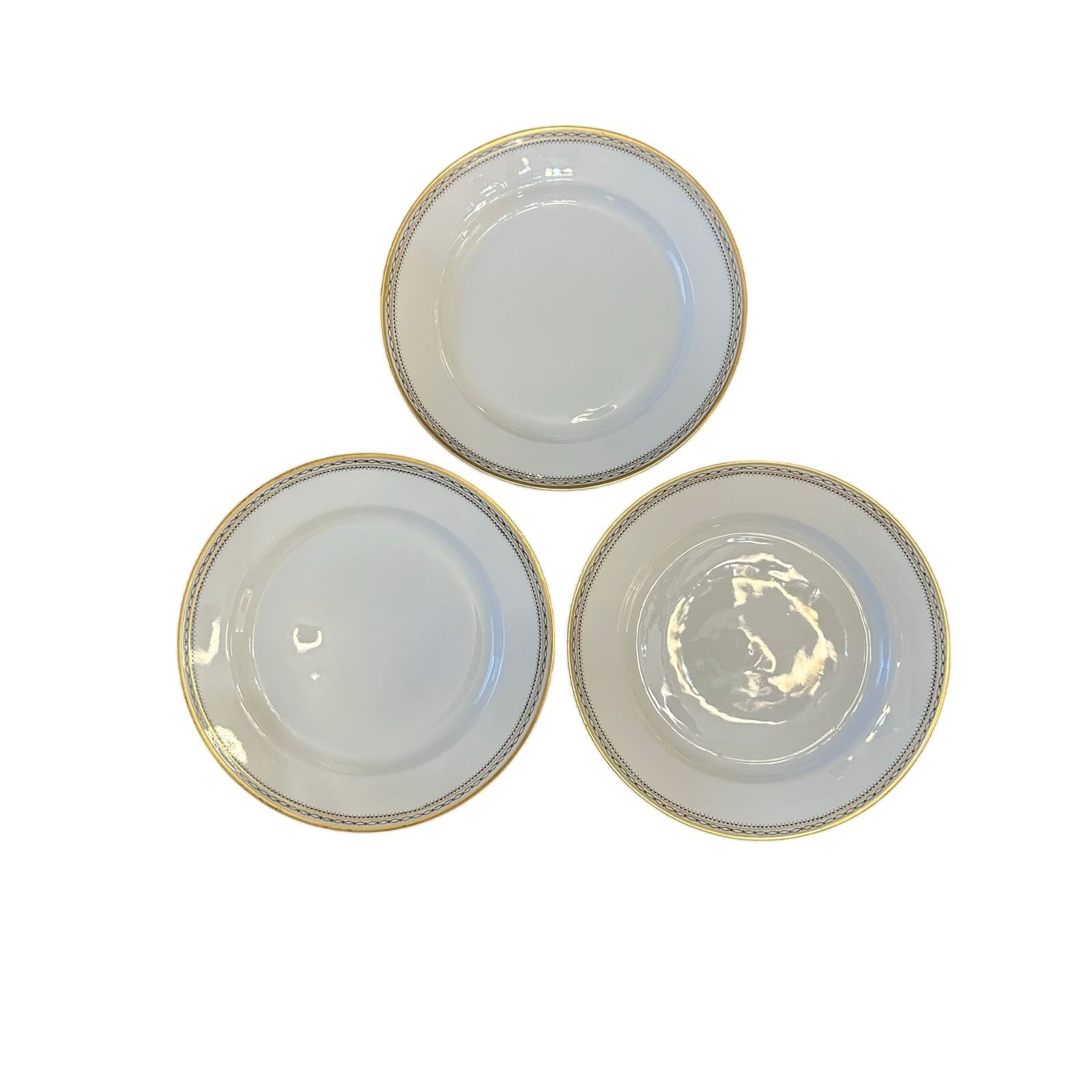 Heinrich & Co Vintage 1930's 'Claridge' 7.75" Salad Plates-Set of 3 - Thumbnail 2