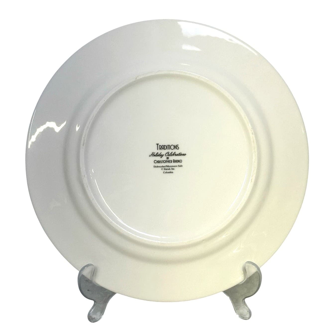 Christopher Radko Traditions Holiday Celebrations Dinnerware 4-PC Place Setting - Thumbnail 9