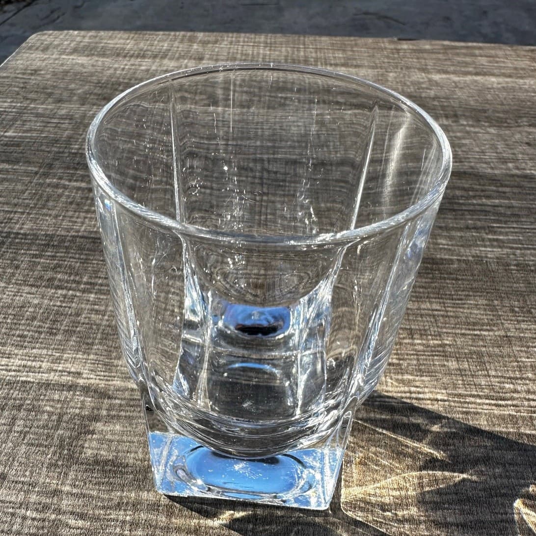 LITALLA Finland 'Geo' Rare 1988-2000 Ken Benson Design Old-Fashioned Glass(s) - Thumbnail 5