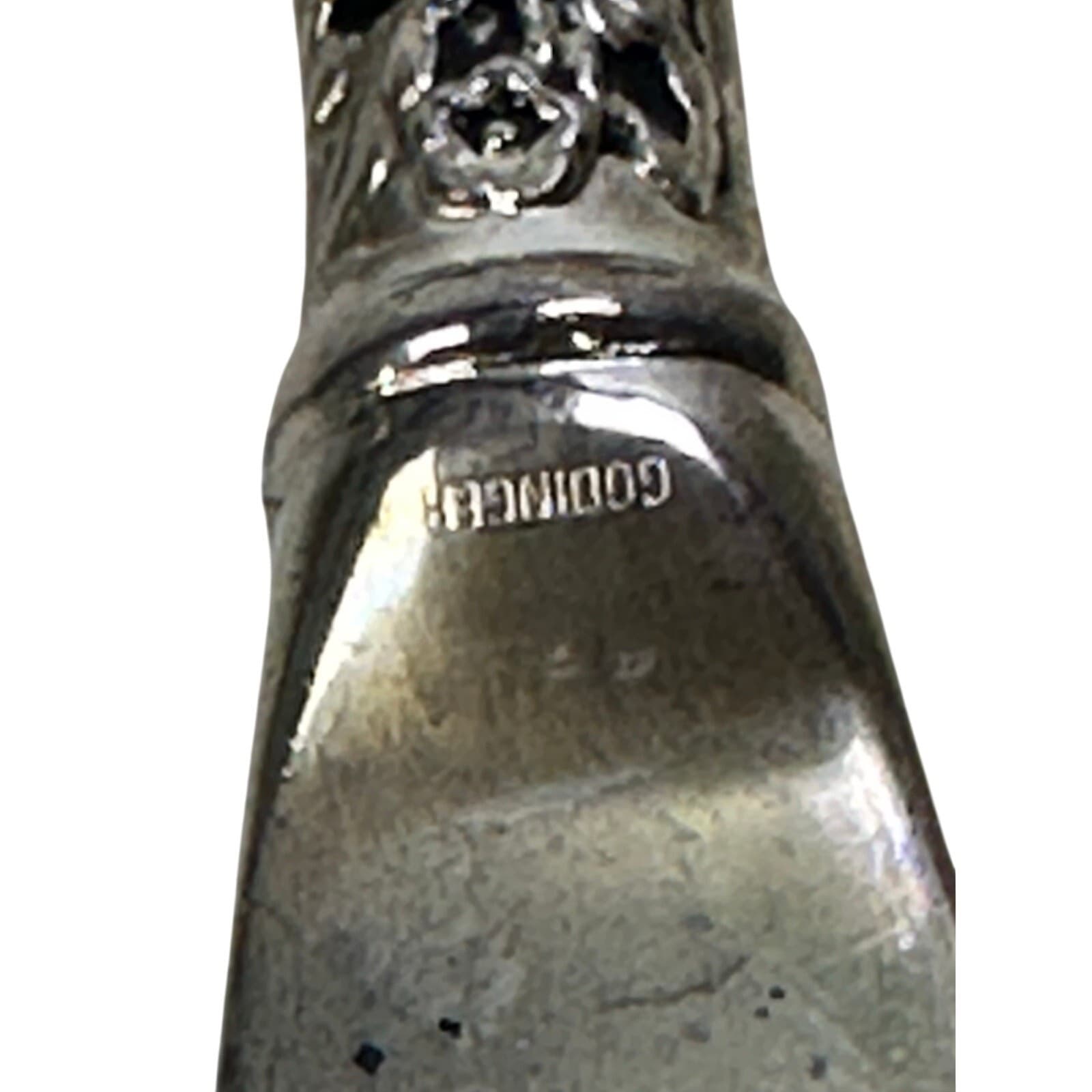 American Silversmiths Collection Godinger Silverplate Floral Spreaders w/Case-4 - Thumbnail 4