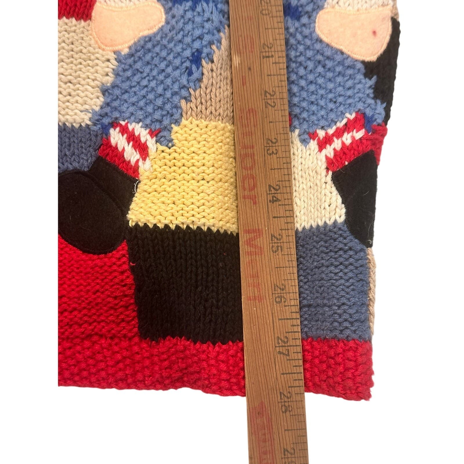 'Design Options' 1994 Raggedy Ann and Andy Cardigan Sweater-Small - Thumbnail 11