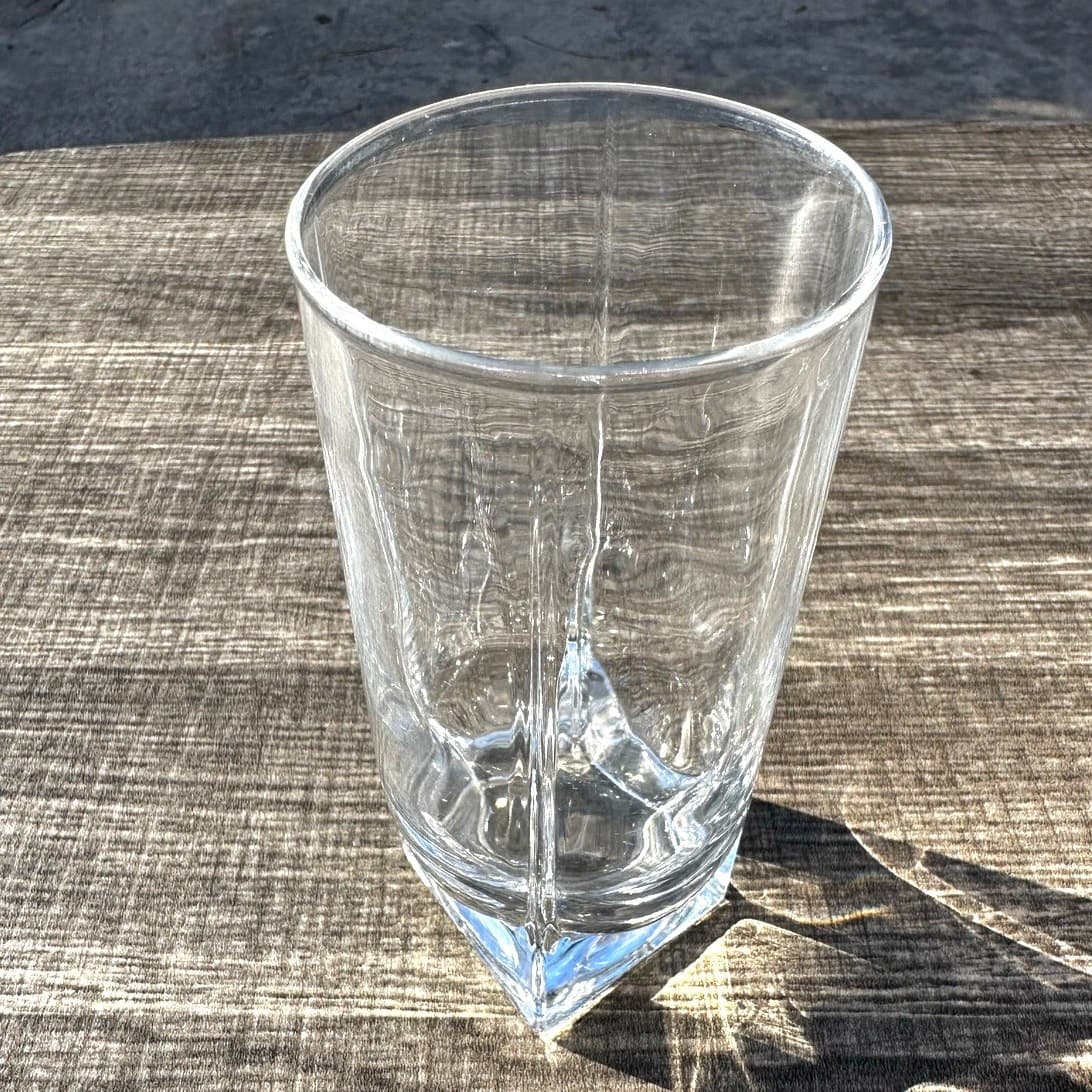 LITALLA Finland 'Geo' Rare Retired 1988-2000 Ken Benson Design Highball Glass(s) - Thumbnail 4