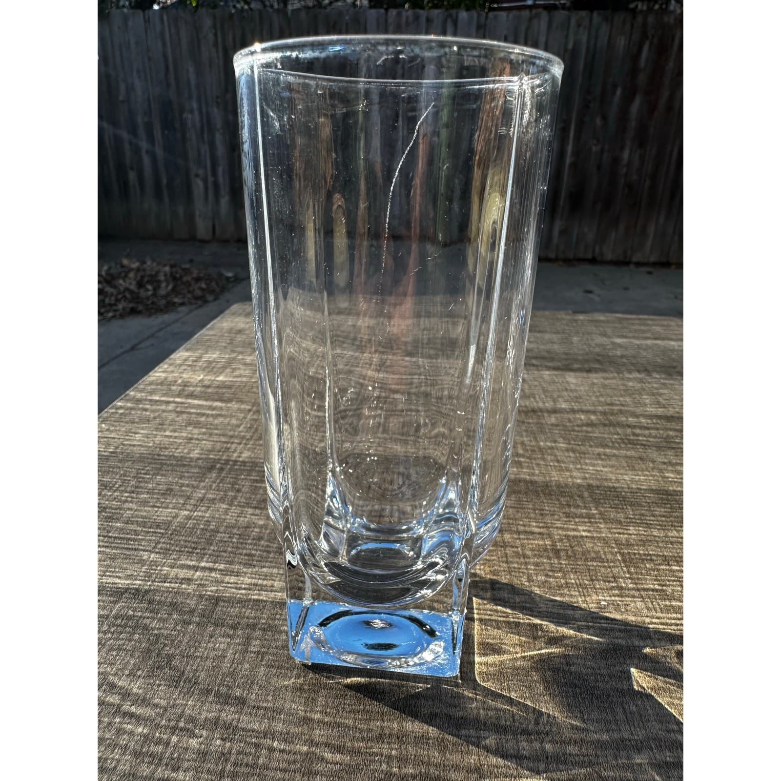 LITALLA Finland 'Geo' Rare Retired 1988-2000 Ken Benson Design Highball Glass(s) - Thumbnail 8