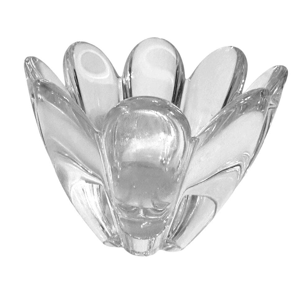 Orrefors Stunning Crystal Signed Mayflower Bowl-Vintage 1970's-5 1/8" Excellent! - Thumbnail 2