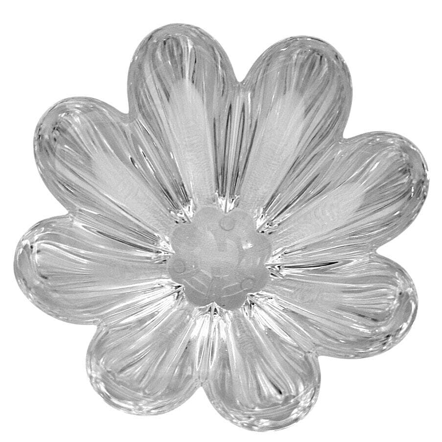 Orrefors Stunning Crystal Signed Mayflower Bowl-Vintage 1970's-5 1/8" Excellent! - Thumbnail 4