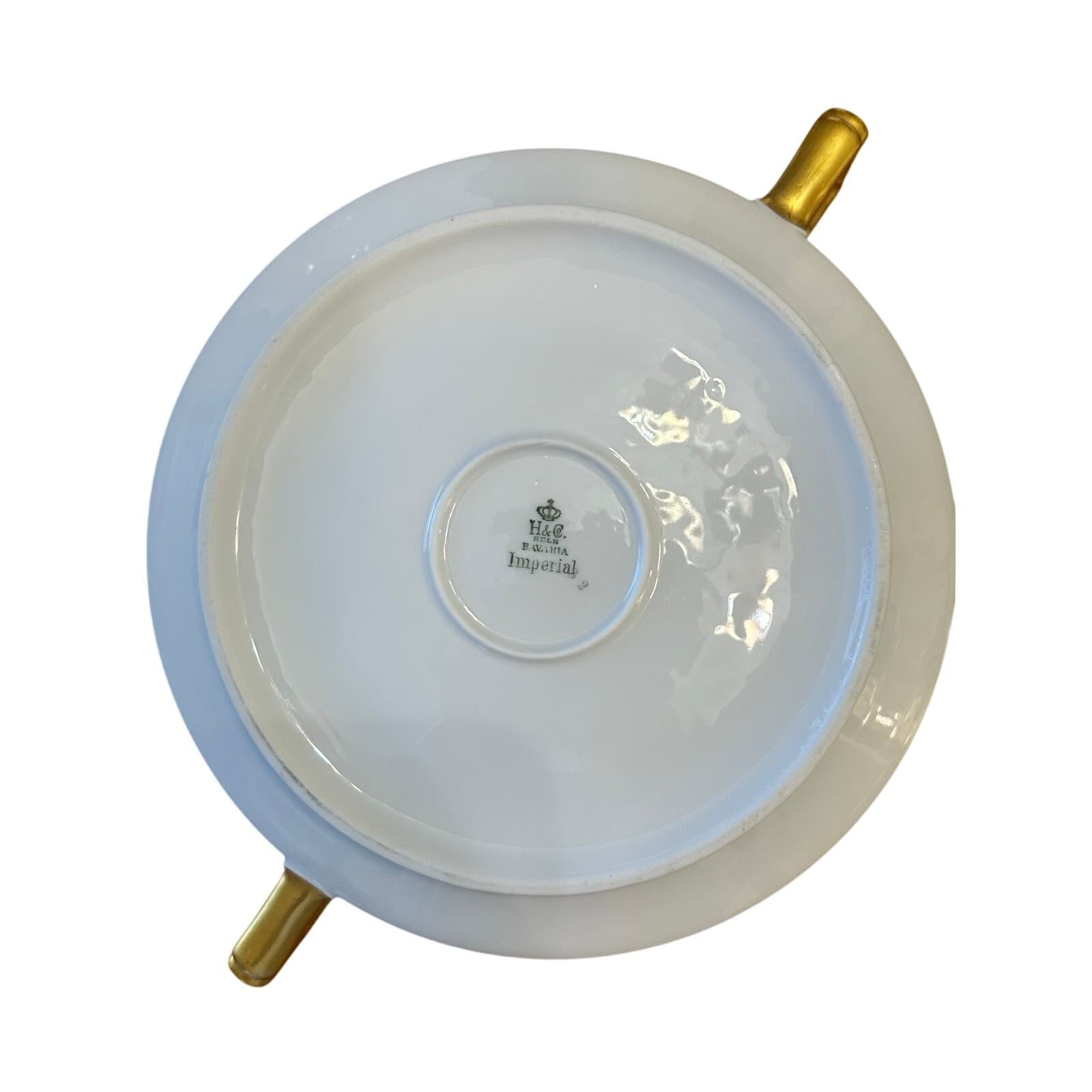 Heinrich & Co Vintage 1930's 'Claridge' Imperial Round Covered Vegetable Dish - Thumbnail 8