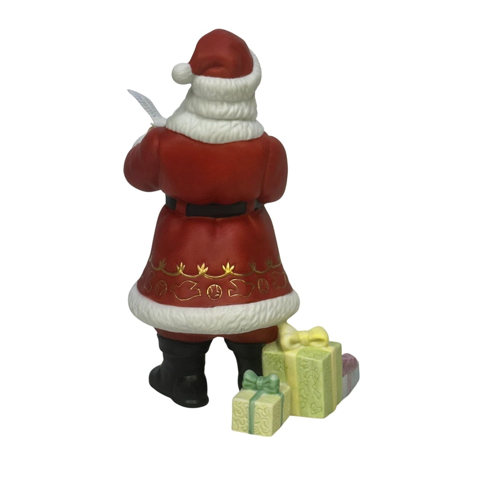 Lenox 2000 Santa Claus, Dove and Christmas Stocking Figurine in Original Box - Thumbnail 4