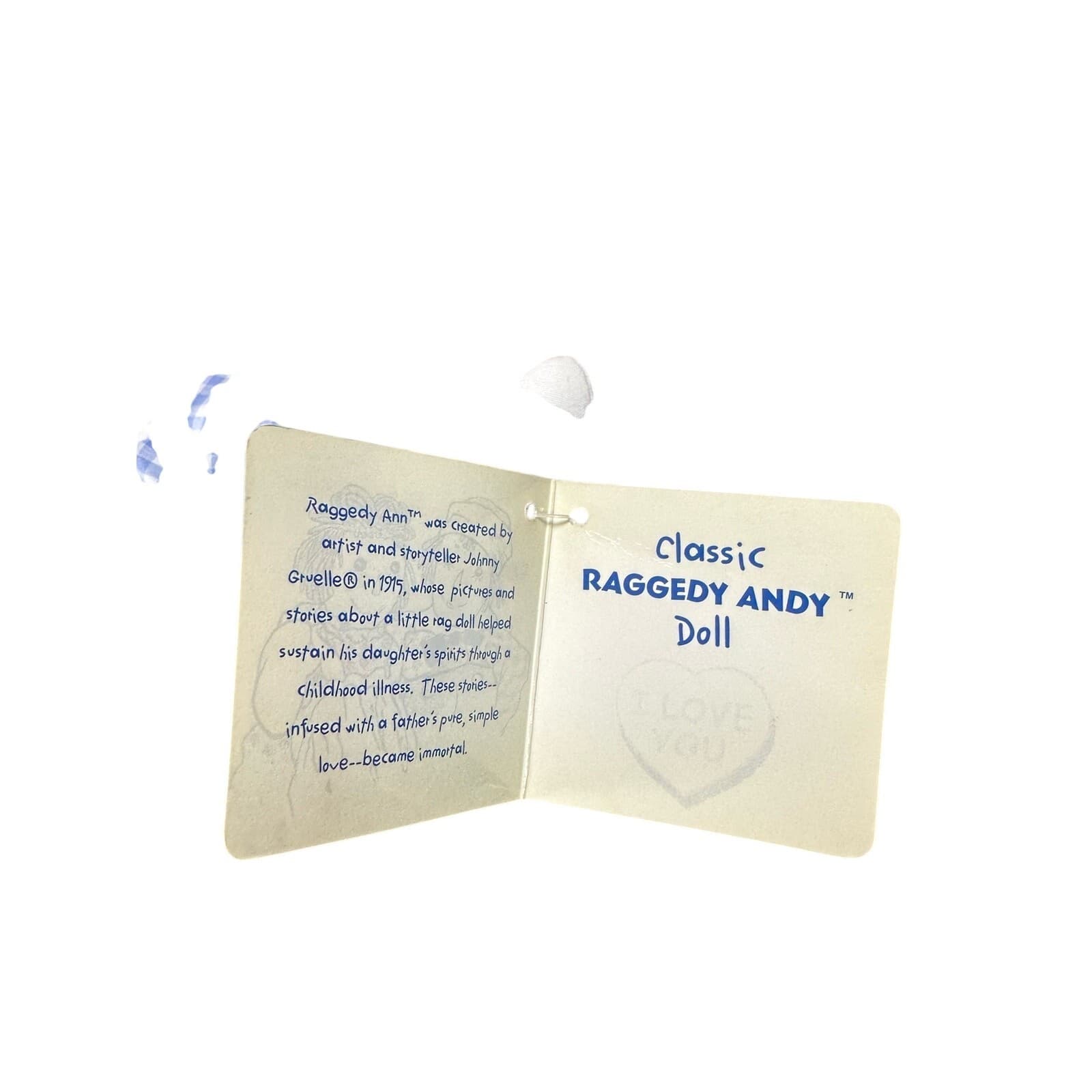 17" Raggedy Andy 80th birthday Dakin Signature Collection New with Tags - Thumbnail 9