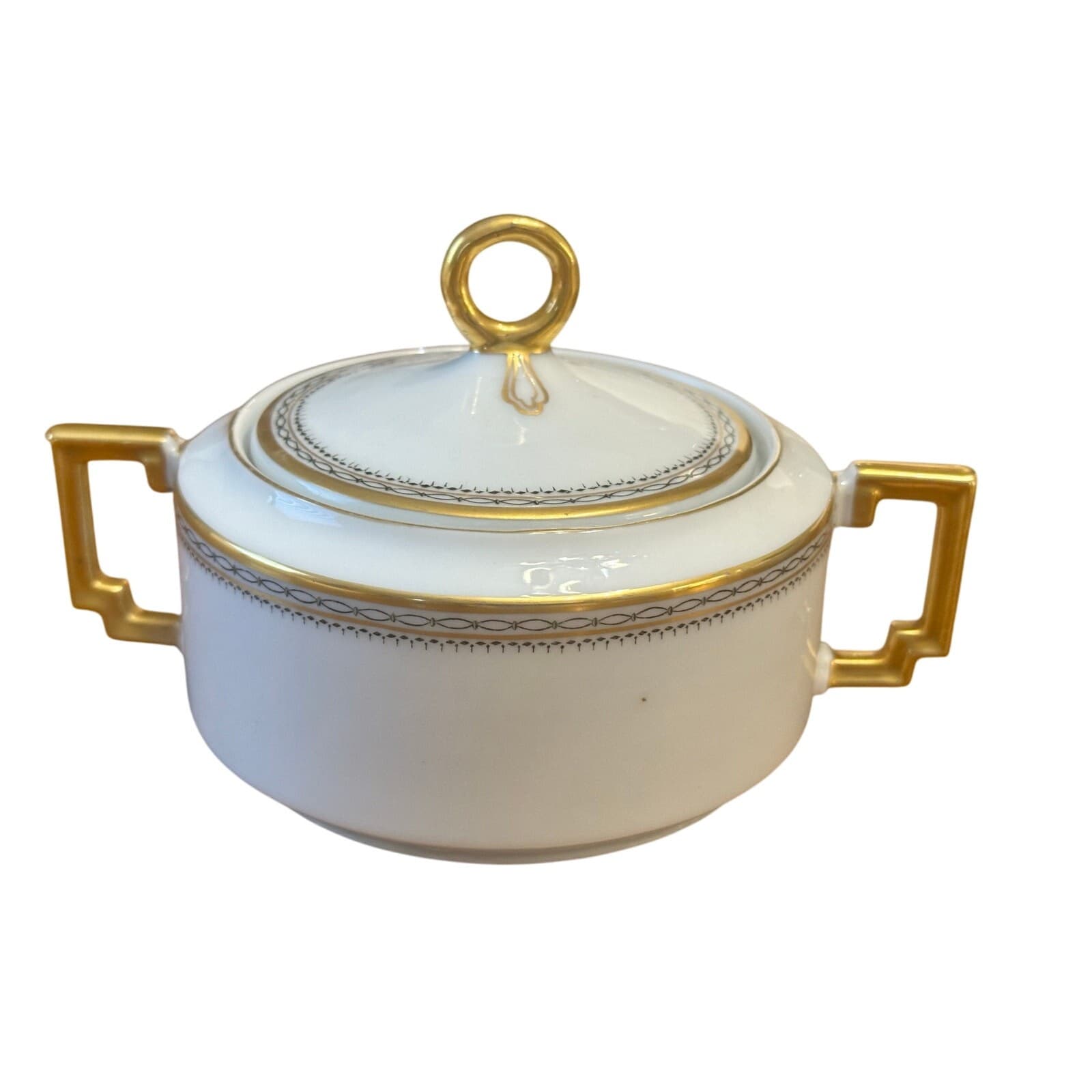 Heinrich & Co Vintage 1930's 'Claridge' Cream Pitcher and Sugar Bowl Set - Thumbnail 3