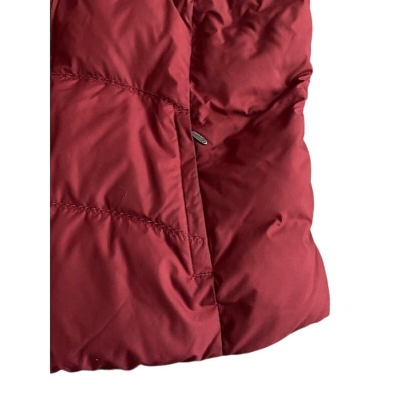 Eddie Bauer Men's Premium Goose Down Quilted Vest Rust Red-XL Nice! - Thumbnail 7