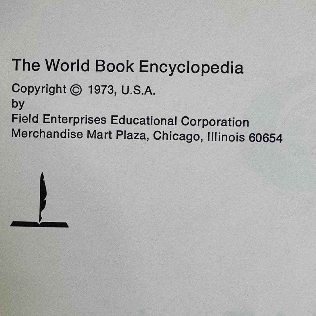 1973 World Book Encyclopedia Set-21 Volumes (Missing Vol 18) w/Reference Guide - Thumbnail 11