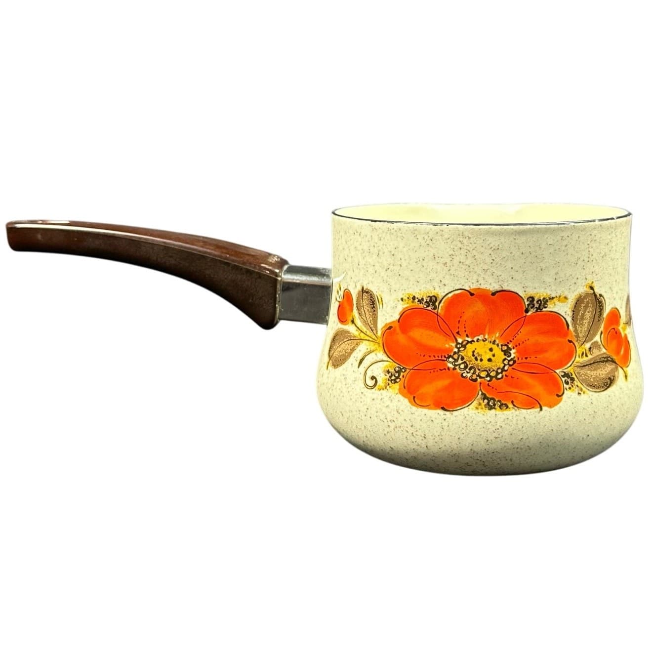 Sanko Ware Japan Show Pans 1 Quart Saucepan with Pour Spout Vintage - Thumbnail 2