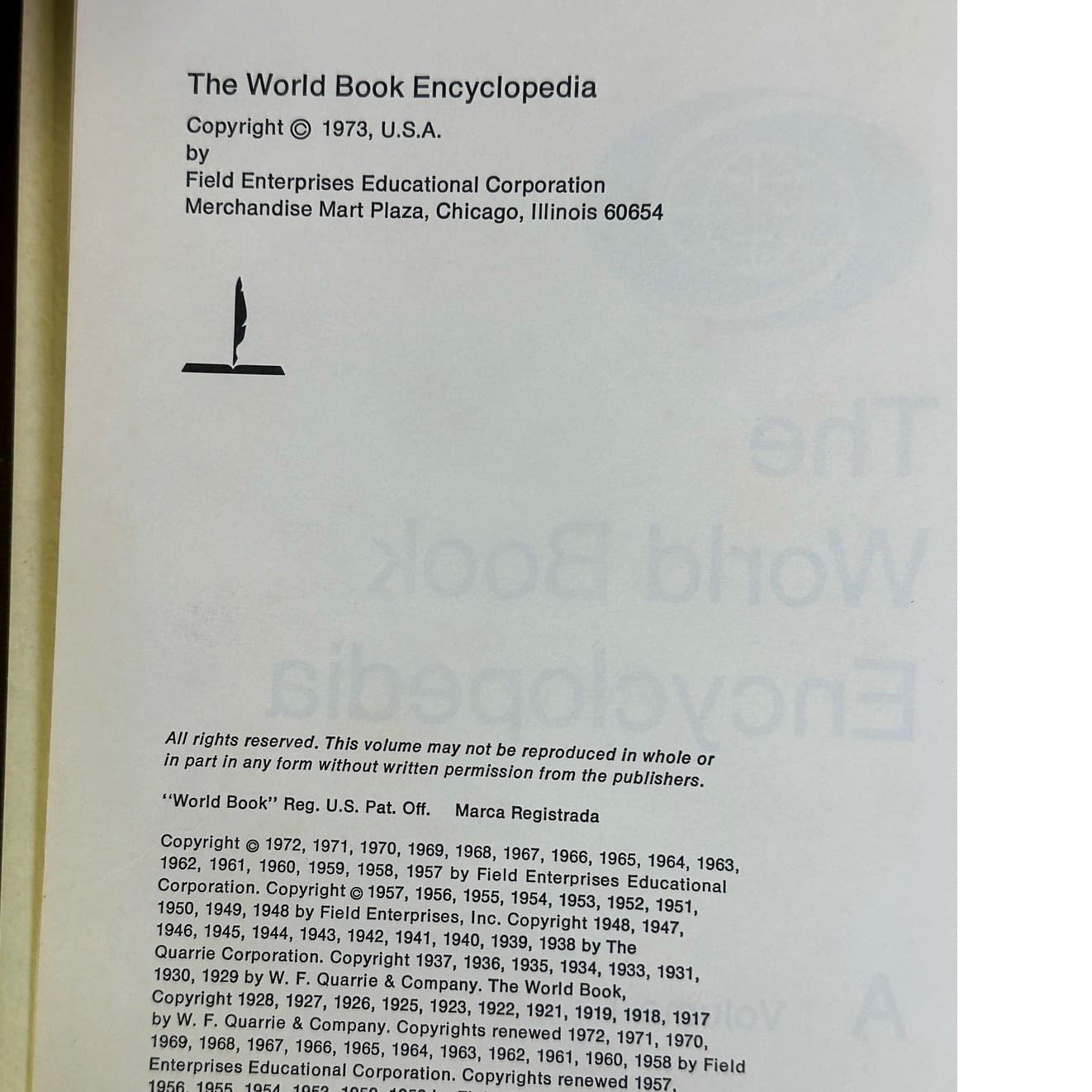 1973 World Book Encyclopedia Set-21 Volumes (Missing Vol 18) w/Reference Guide - Thumbnail 10