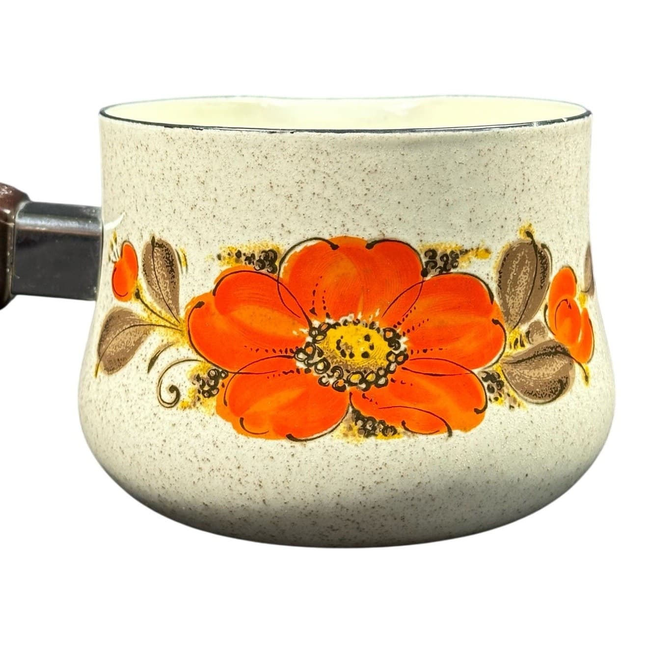 Sanko Ware Japan Show Pans 1 Quart Saucepan with Pour Spout Vintage - Thumbnail 3