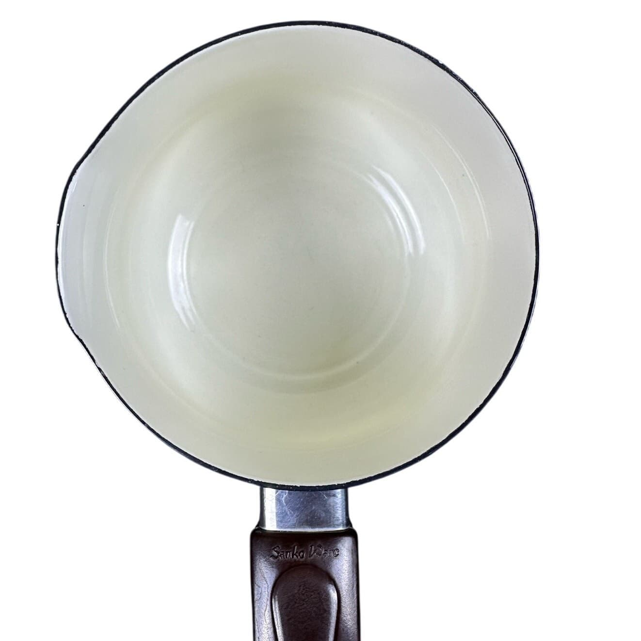 Sanko Ware Japan Show Pans 1 Quart Saucepan with Pour Spout Vintage - Thumbnail 5
