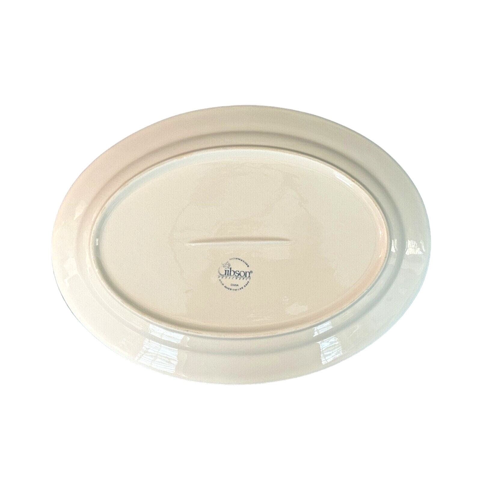 Gibson Embossed Fruit Serving Platter 13" - Thumbnail 3