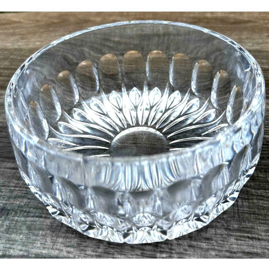 Gorham Althea Collection West Germany Full Lead Crystal 6" Bowl