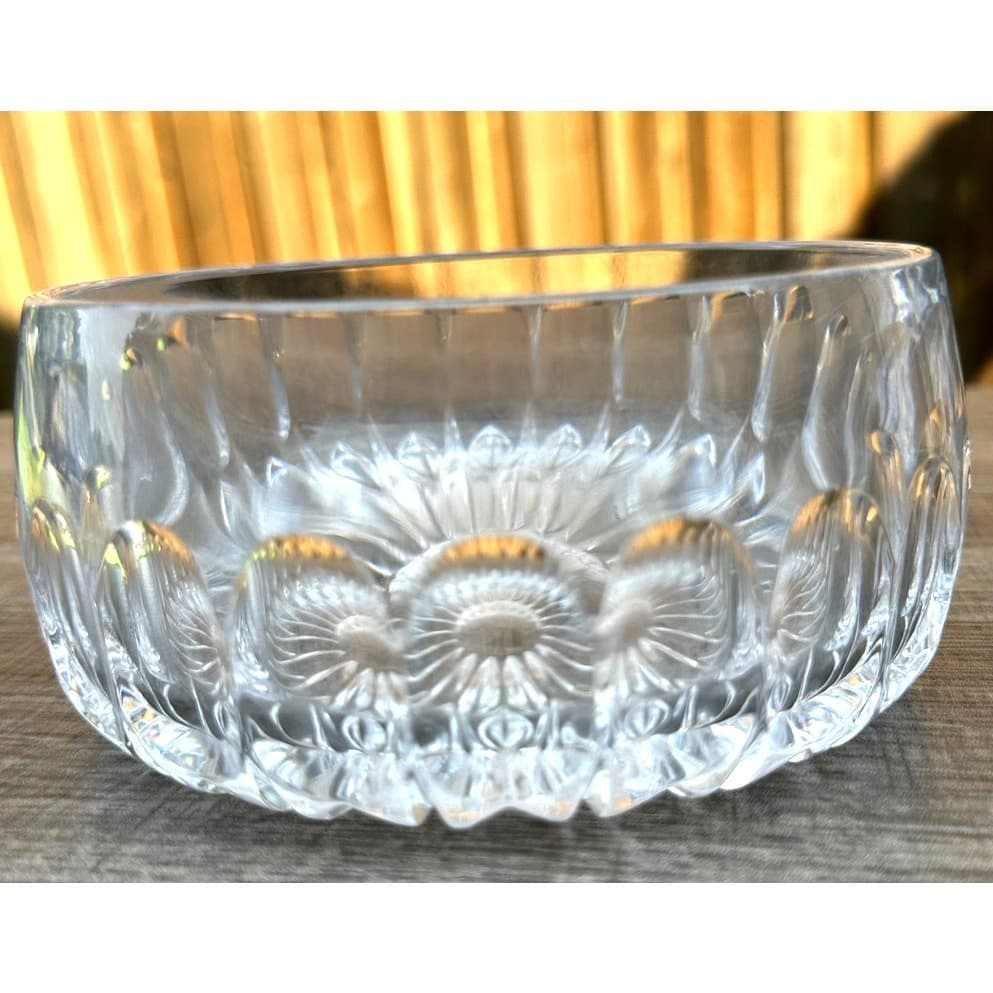 Gorham Althea Collection West Germany Full Lead Crystal 6" Bowl - Thumbnail 3