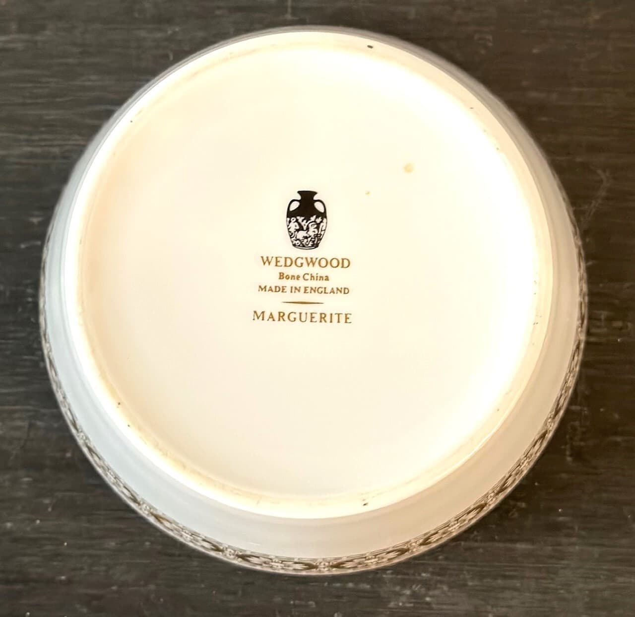 Wedgwood Bone China "Marguerite" Open Sugar Bowl - Thumbnail 3