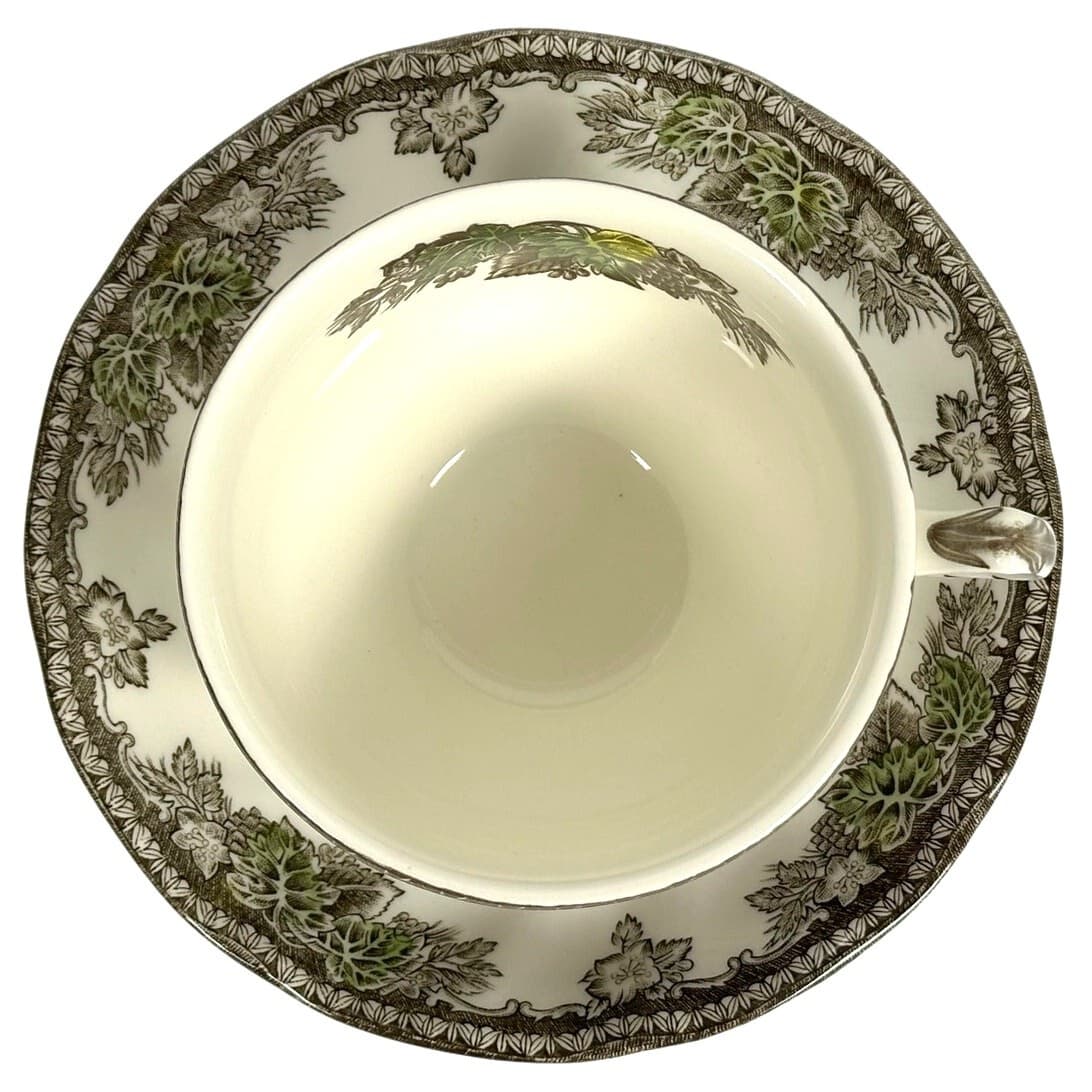 Johnson Bros Friendly Village England Vintage 'The Ice House' Cup & Saucer Set! - Thumbnail 6