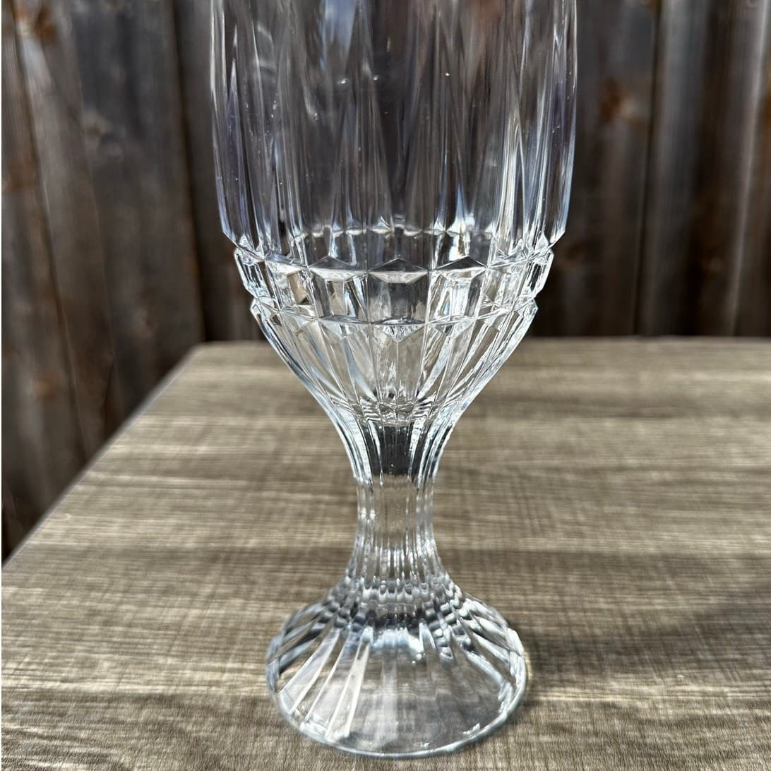 Fostoria Retired 1979-82 Heritage Clear 7.25" Vintage Water Goblets-Set(s) of 6 - Thumbnail 7