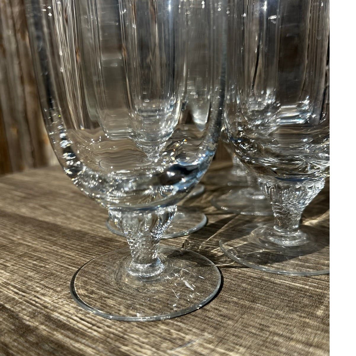 Gorham Crystal Retired 1974-79 Octette Clear Iced Tea Glasses-Excellent-Set of 6 - Thumbnail 6
